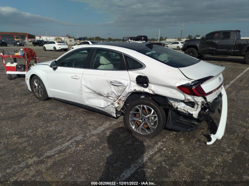 2023 HYUNDAI SONATA SEL VIN: KMHL14JA1PA250887