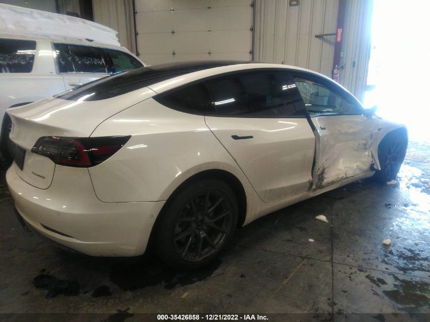 2021 TESLA MODEL 3 LONG RANGE VIN: 5YJ3E1EB9MF961945