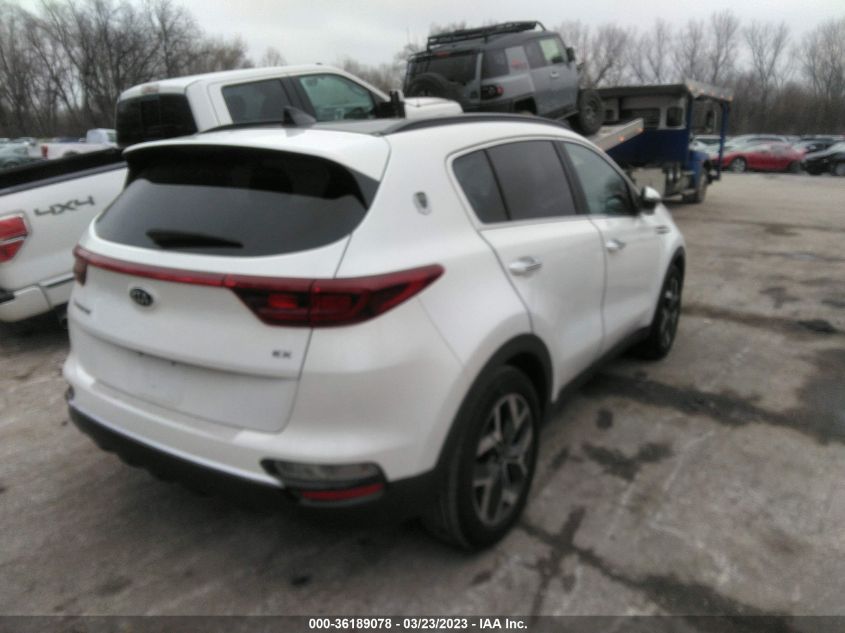 2022 KIA SPORTAGE EX VIN: KNDPN3AC2N7963667