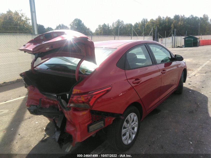 2021 HYUNDAI ACCENT SE VIN: 3KPC24A65ME145081