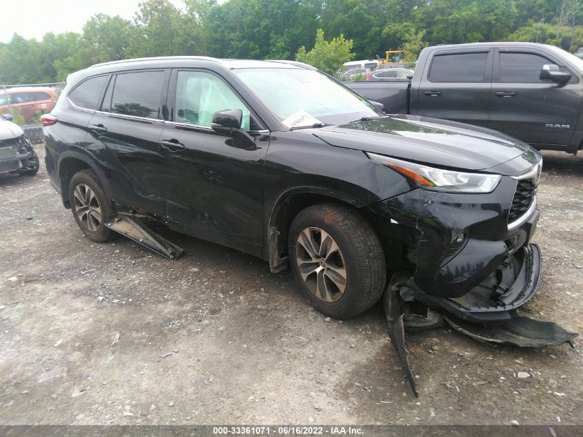 2020 TOYOTA HIGHLANDER XLE VIN: 5TDGZRBH6LS505618
