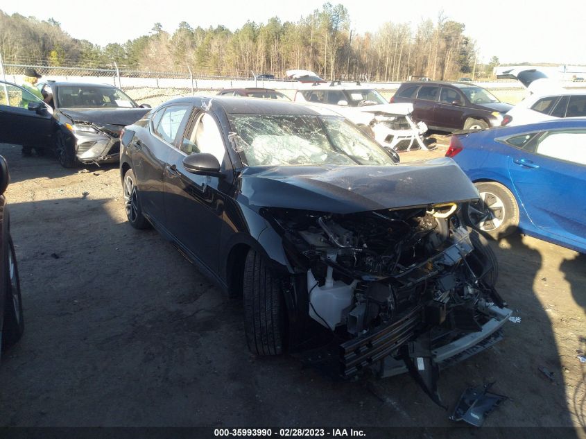 2022 NISSAN SENTRA SR VIN: 3N1AB8DVXNY304584