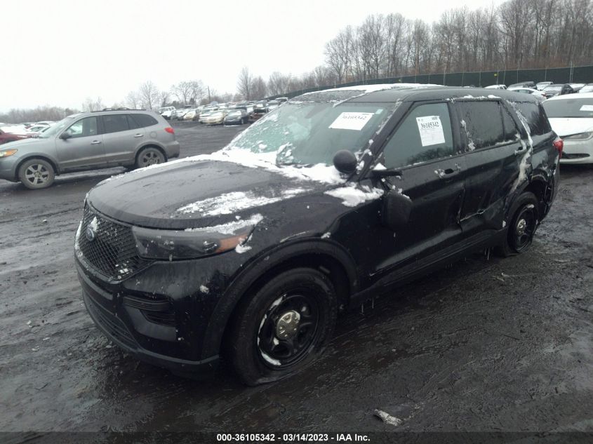 2022 FORD POLICE INTERCEPTOR VIN: 1FM5K8AB6NGB46119