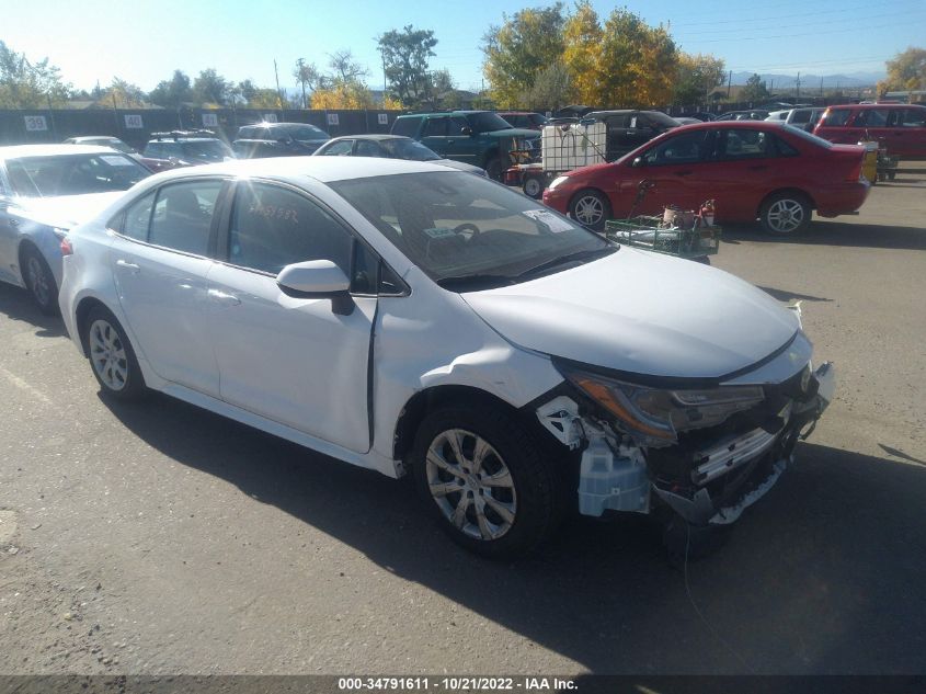2021 TOYOTA COROLLA LE VIN: 5YFEPMAE3MP208033