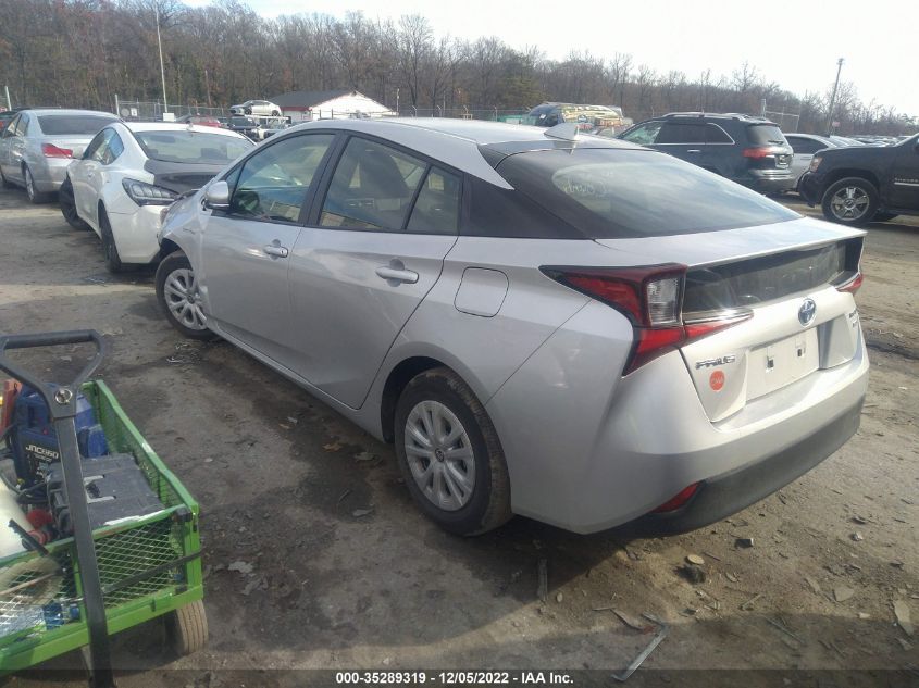 2022 TOYOTA PRIUS L VIN: JTDKAMFU0N3163647