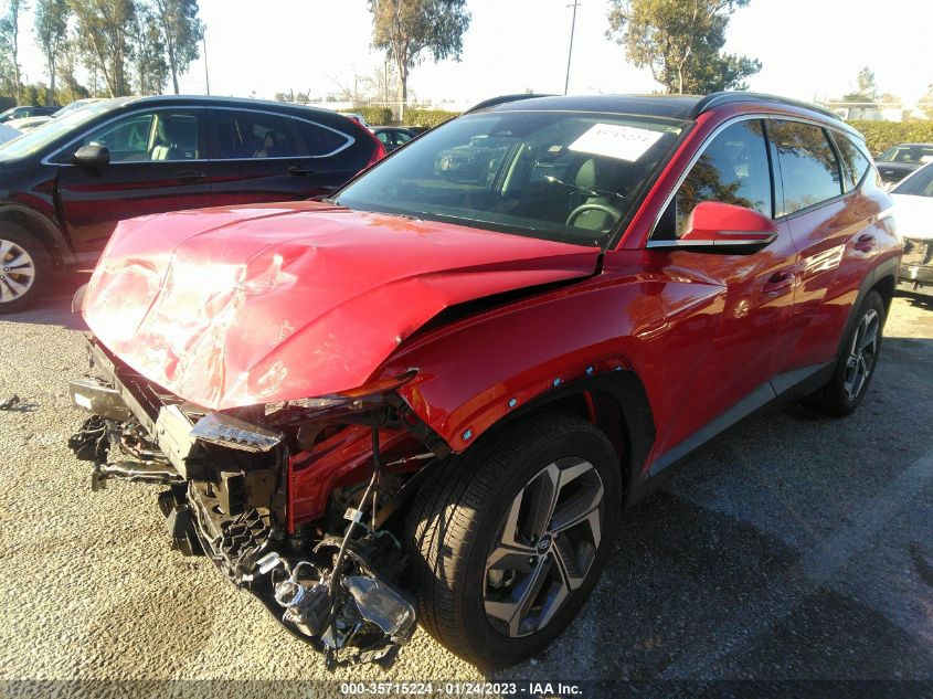 2022 HYUNDAI TUCSON LIMITED VIN: 5NMJE3AE4NH002018