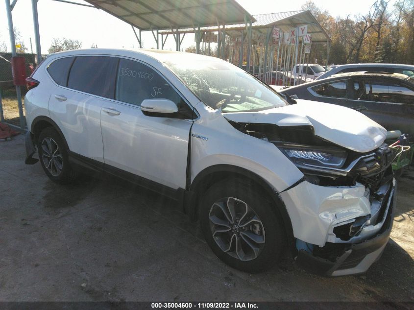 2022 HONDA CR-V HYBRID EX-L VIN: 5J6RT6H81NL023833