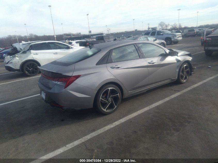 2023 HYUNDAI ELANTRA N LINE VIN: KMHLR4AF6PU419689