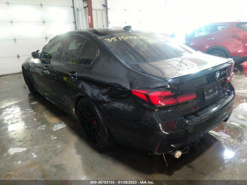 2022 BMW M5 VIN: WBS83CH06NCH62475