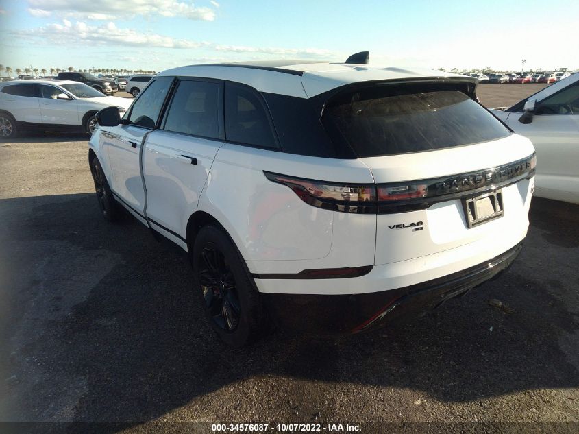 2021 LAND ROVER RANGE ROVER VELAR R-DYNAMIC S VIN: SALYT2EX5MA314585