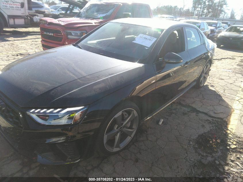 2021 AUDI A4 SEDAN S LINE PREMIUM PLUS VIN: WAUEAAF45MN015943