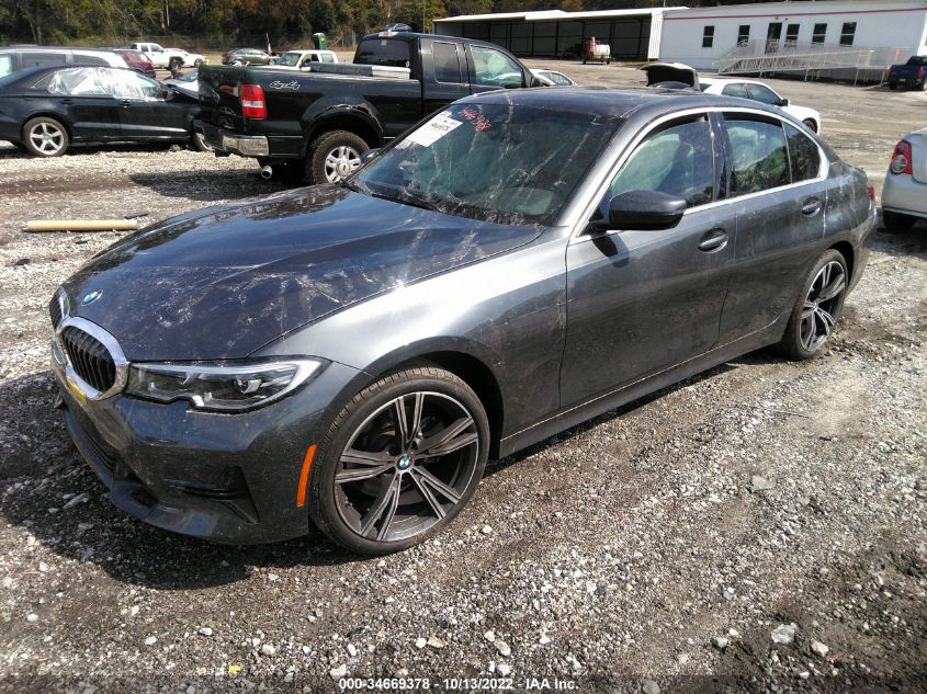 2022 BMW 3 SERIES 330I VIN: 3MW5R1J00N8C28008