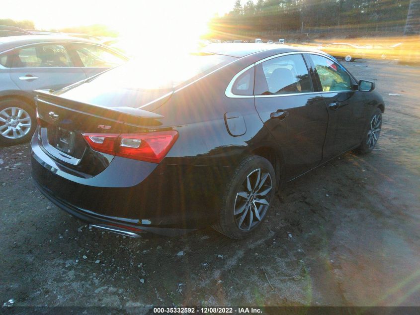 2021 CHEVROLET MALIBU RS VIN: 1G1ZG5ST6MF053983