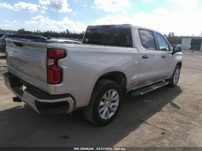 2022 CHEVROLET SILVERADO 1500 LTD CUSTOM VIN: 3GCPWBEK2NG139407