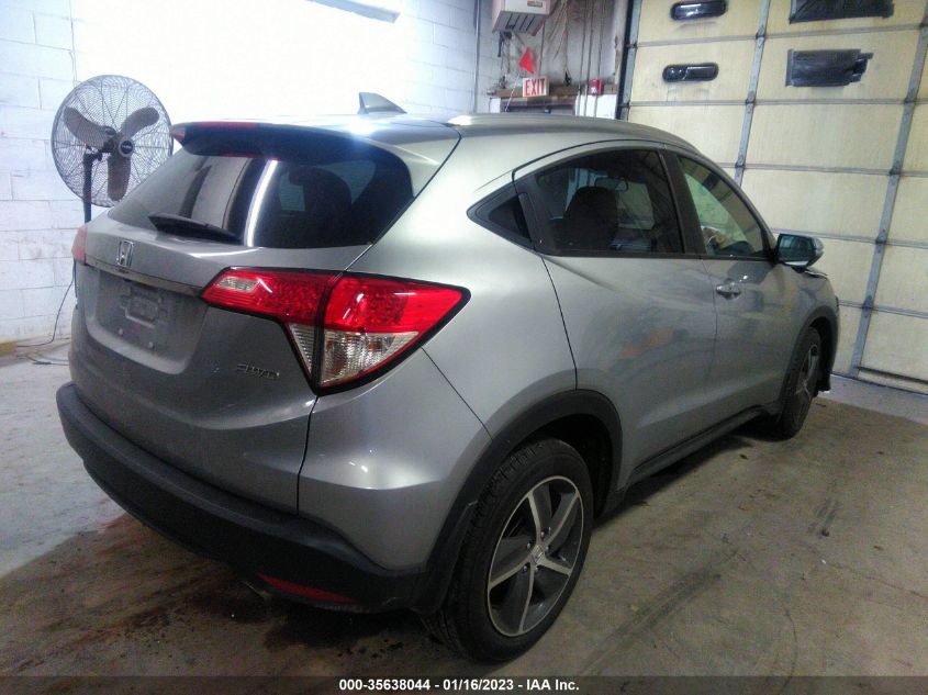 2022 HONDA HR-V EX VIN: 3CZRU6H56NM749074