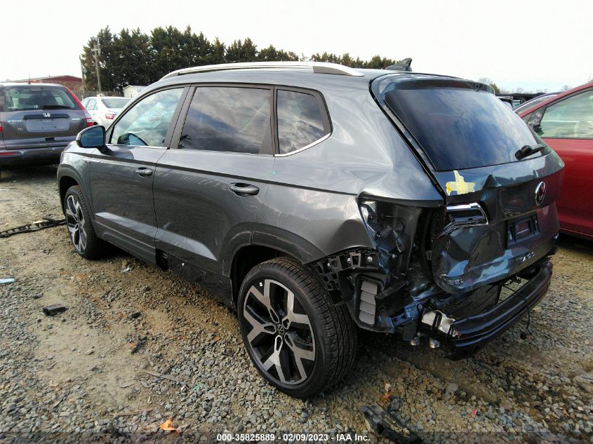 2022 VOLKSWAGEN TAOS SEL VIN: 3VV2X7B25NM090201
