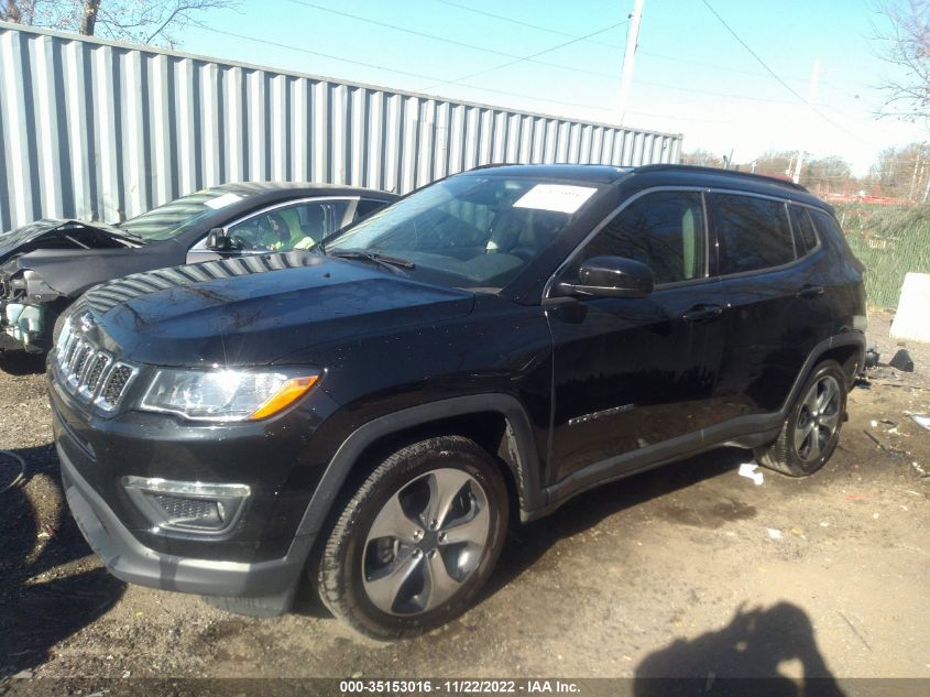 2020 JEEP COMPASS LATITUDE VIN: 3C4NJCBB4LT225158