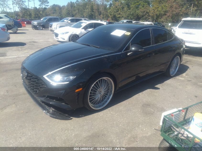 2021 HYUNDAI SONATA SEL VIN: KMHL64JA2MA146504