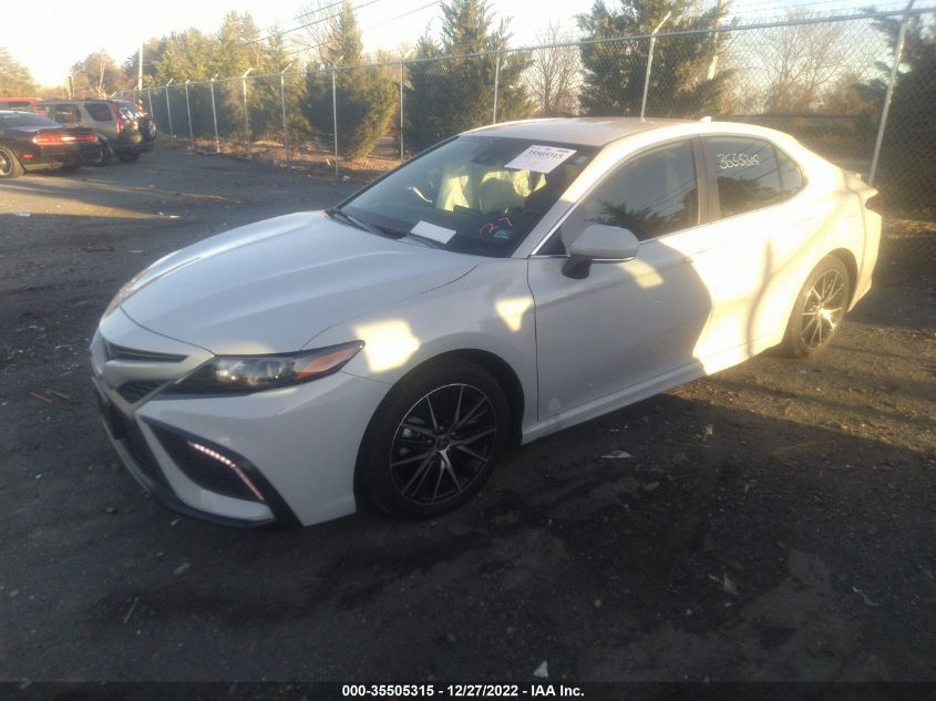 2022 TOYOTA CAMRY SE VIN: 4T1G11AK4NU062322