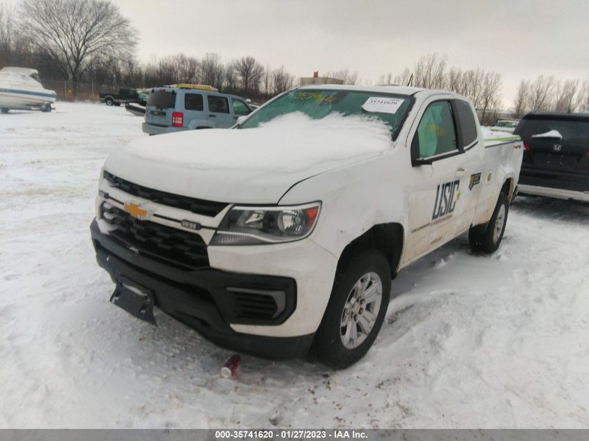 2022 CHEVROLET COLORADO 4WD LT VIN: 1GCHTCEA2N1124690