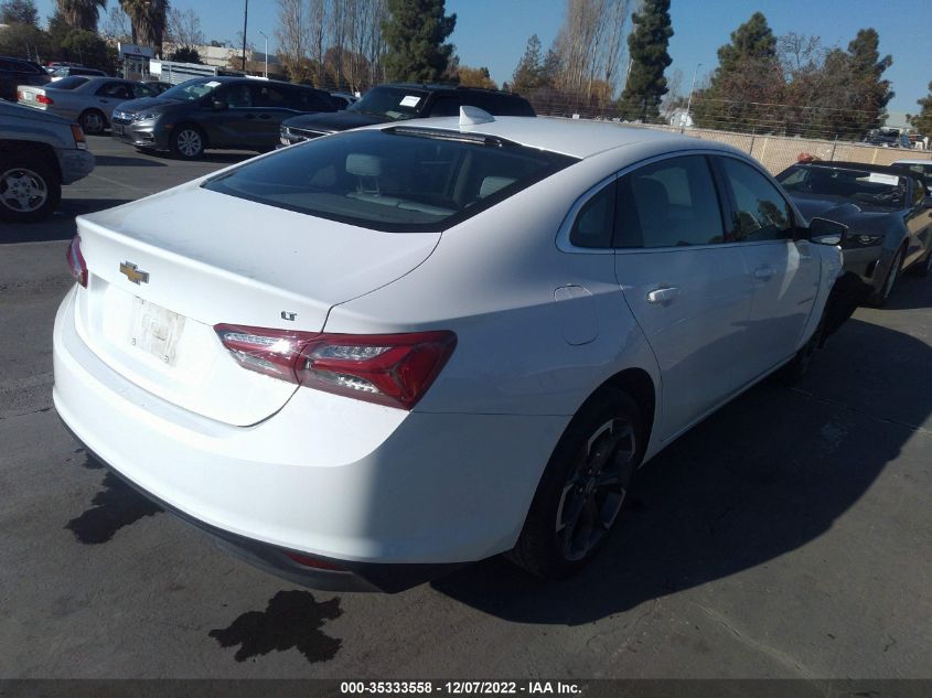 2022 CHEVROLET MALIBU LT VIN: 1G1ZD5ST0NF132110