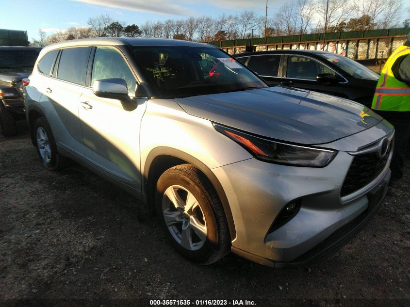 2021 TOYOTA HIGHLANDER L/LE VIN: 5TDBZRBH2MS527983