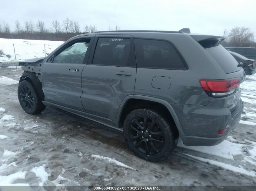 2022 JEEP GRAND CHEROKEE WK LAREDO X VIN: 1C4RJFAG0NC115691