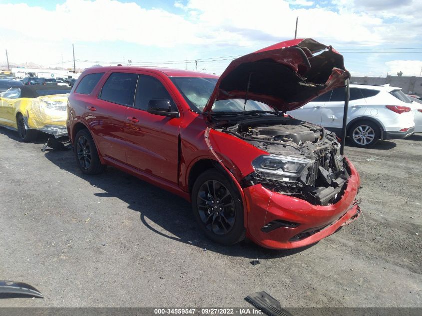 2021 DODGE DURANGO GT VIN: 1C4RDHDG3MC750238