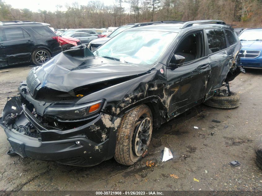 2022 JEEP CHEROKEE TRAILHAWK VIN: 1C4PJMBX7ND502257