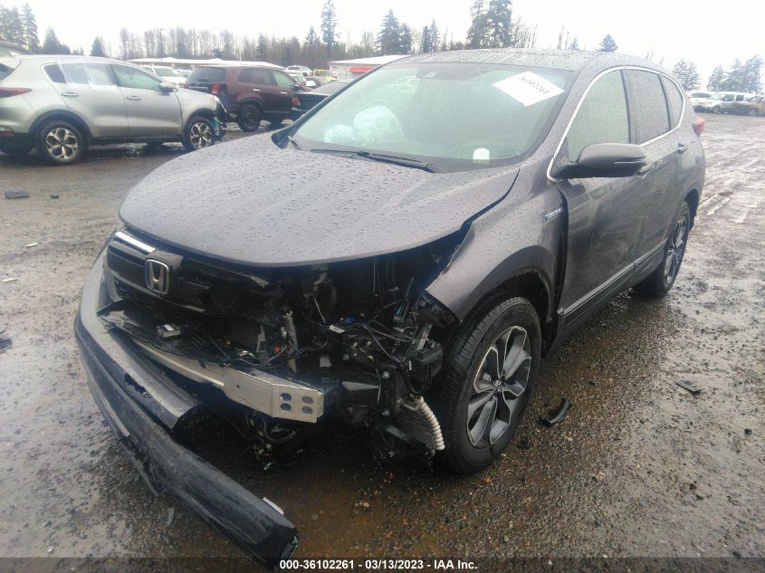 2022 HONDA CR-V HYBRID EX VIN: 5J6RT6H53NL023631