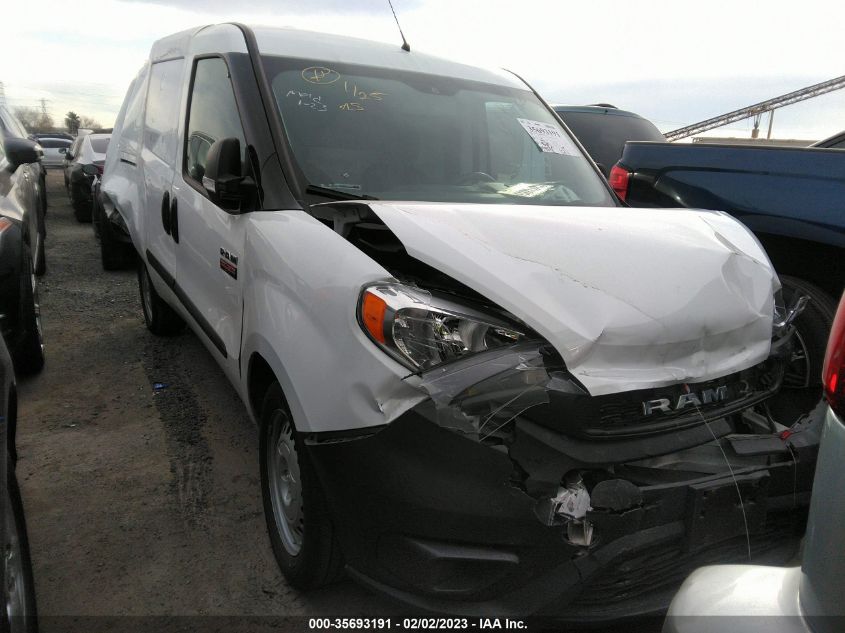 2021 RAM PROMASTER CITY TRADESMAN VIN: ZFBHRFAB5M6S64025