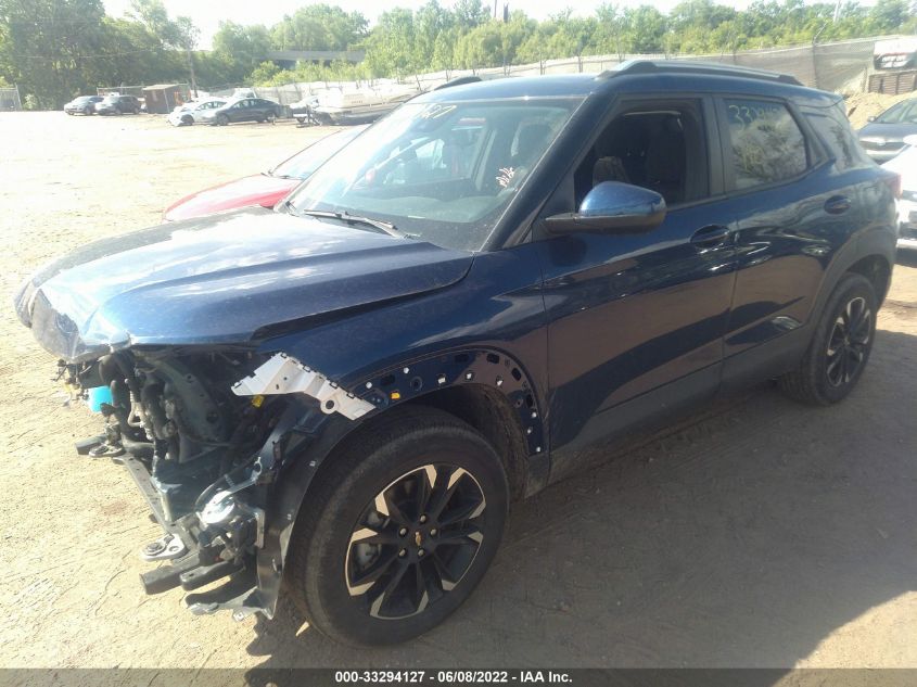 2022 CHEVROLET TRAILBLAZER LT VIN: KL79MRSL5NB009549