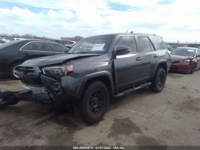 2021 TOYOTA 4RUNNER SR5 PREMIUM VIN: JTEFU5JR6M5235600