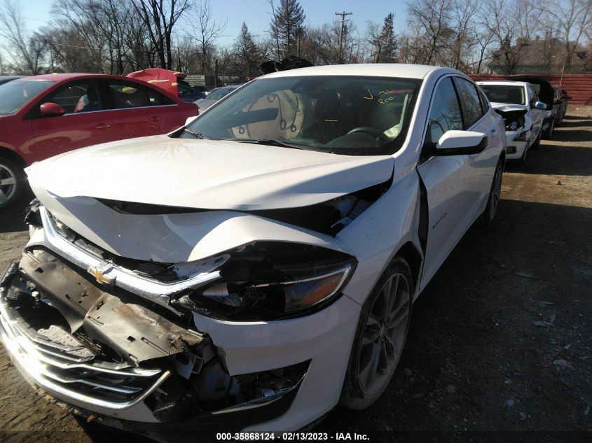 2022 CHEVROLET MALIBU LT VIN: 1G1ZD5STXNF204222
