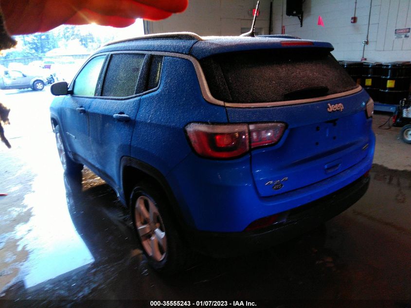 2022 JEEP COMPASS LATITUDE VIN: 3C4NJDBB8NT127792