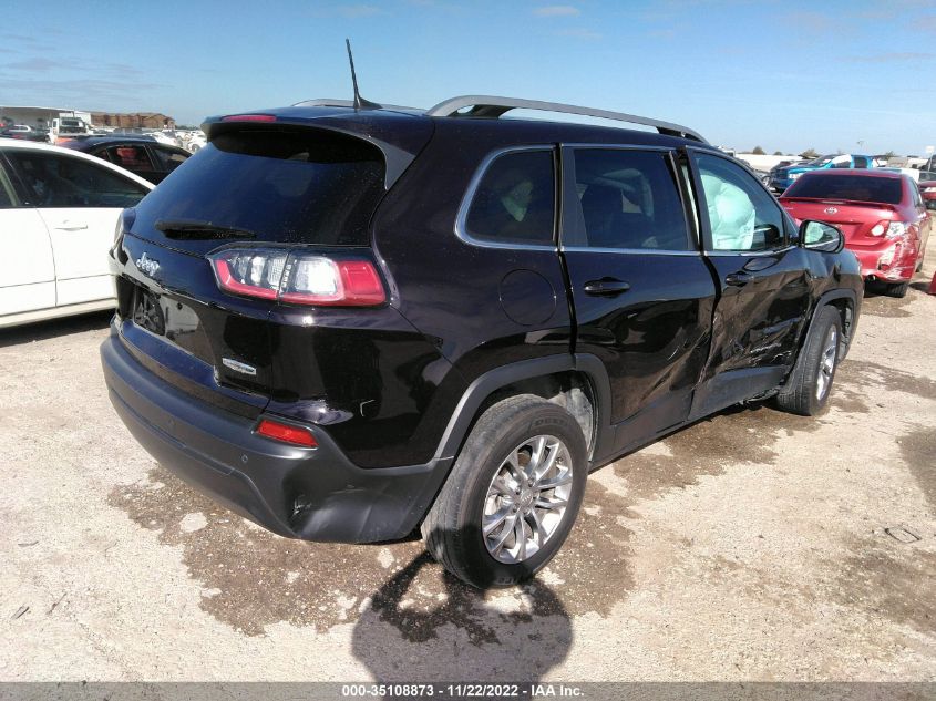 2021 JEEP CHEROKEE LATITUDE PLUS VIN: 1C4PJLLB7MD187956