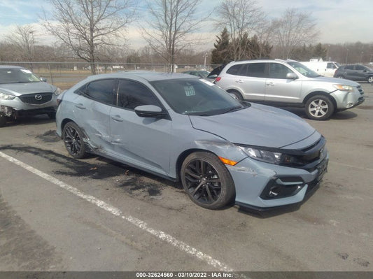 2021 HONDA CIVIC HATCHBACK SPORT VIN: SHHFK7H49MU408023