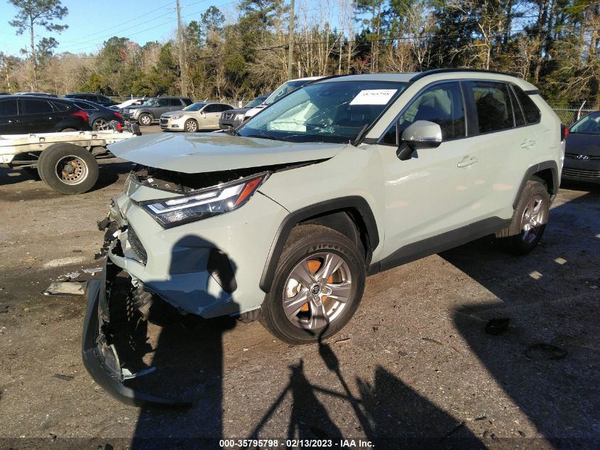 2022 TOYOTA RAV4 XLE VIN: 2T3W1RFVXNW198362