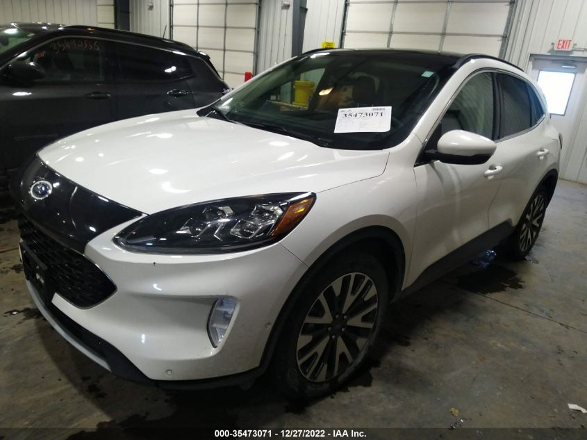 2020 FORD ESCAPE TITANIUM VIN: 1FMCU9J9XLUA56961