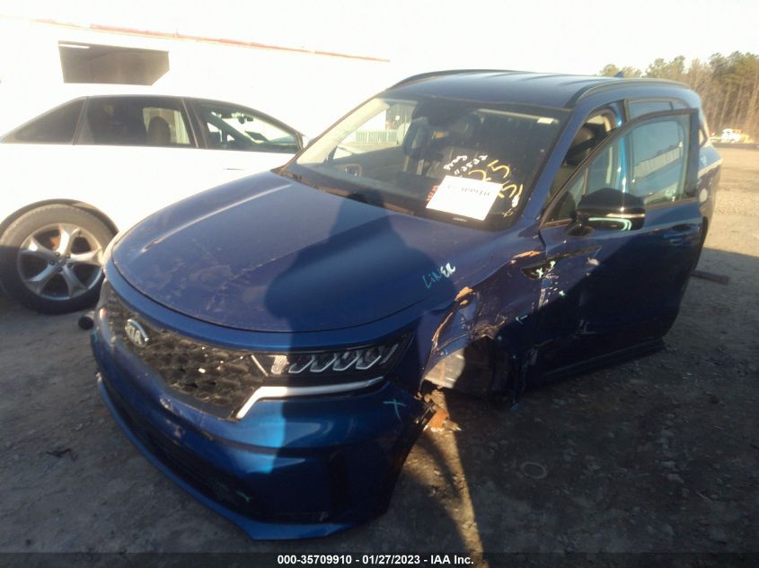 2021 KIA SORENTO EX VIN: 5XYRHDLF4MG059317