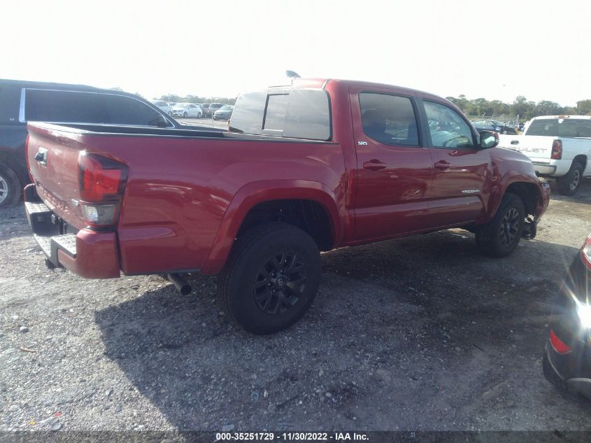 2022 TOYOTA TACOMA 4WD SR/SR5/TRD SPORT VIN: 3TMCZ5AN5NM517423
