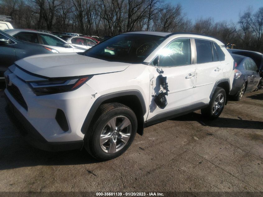 2022 TOYOTA RAV4 XLE VIN: 2T3P1RFV2NC308942
