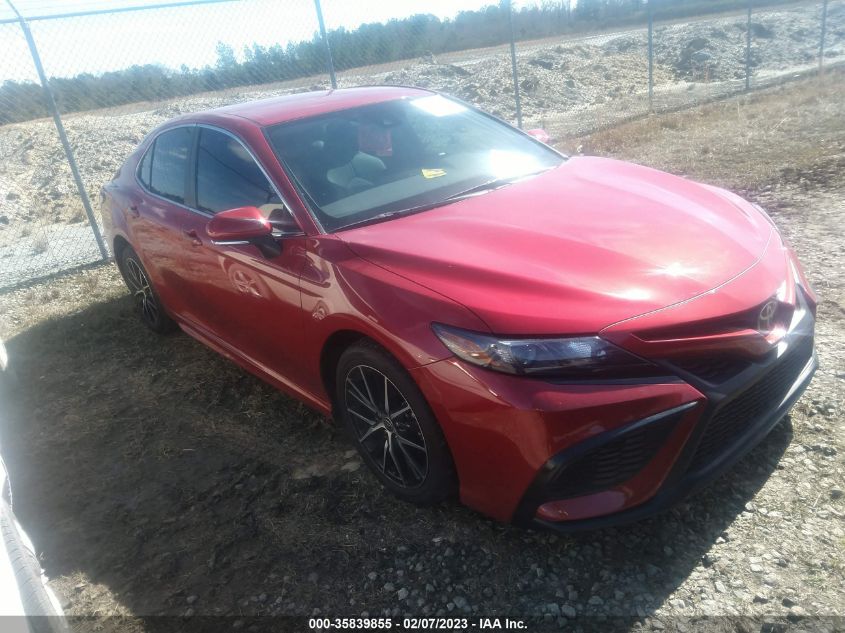 2022 TOYOTA CAMRY SE VIN: 4T1T11AK0NU025511