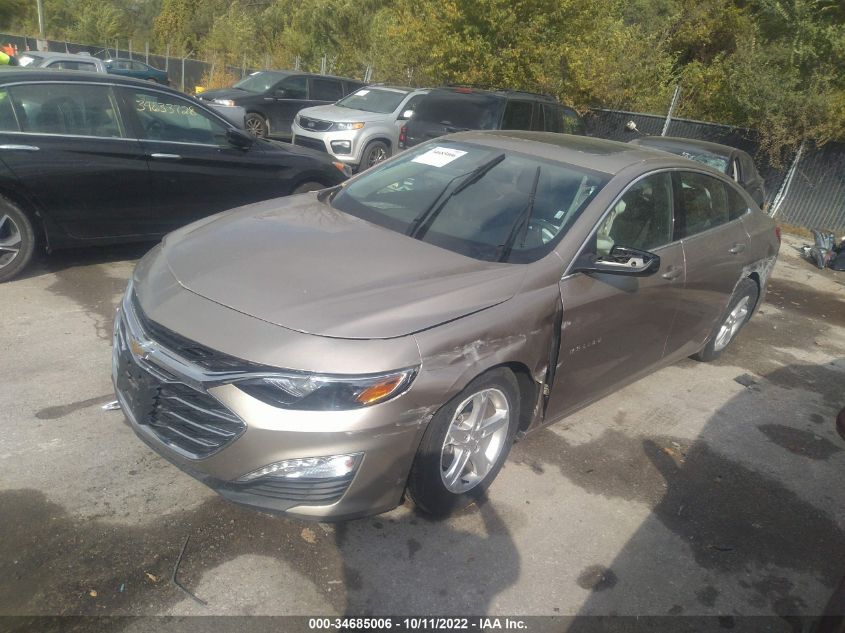 2022 CHEVROLET MALIBU LT VIN: 1G1ZD5ST6NF133312