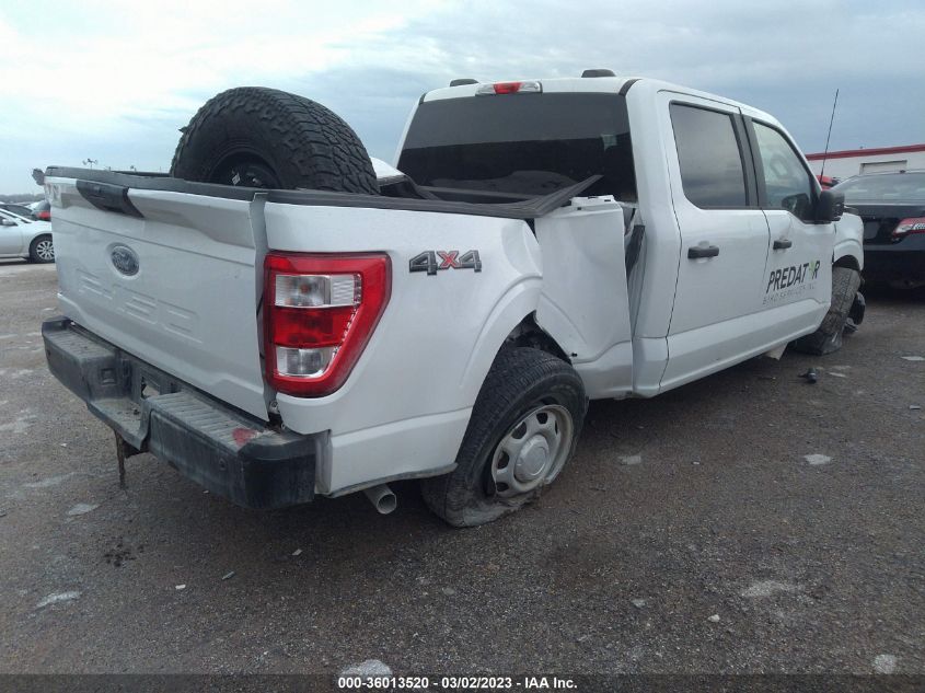 2022 FORD F-150 XL/XLT VIN: 1FTEW1EB4NFB64005