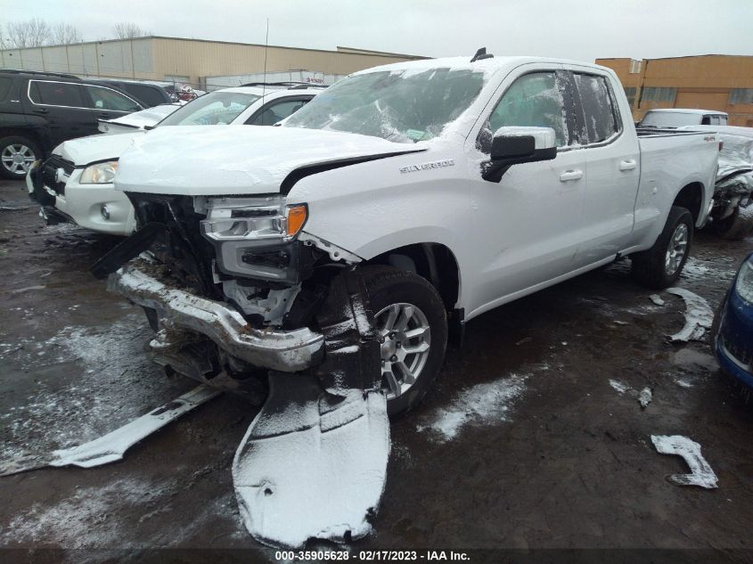 2022 CHEVROLET SILVERADO 1500 LT VIN: 1GCRDKEK5NZ512471