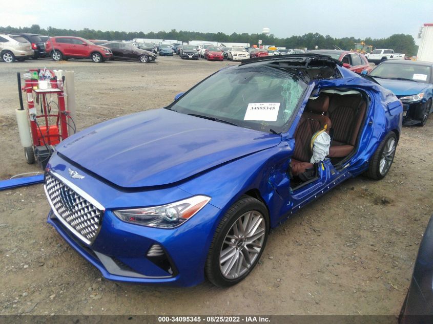 2021 GENESIS G70 2.0T VIN: KMTG34LA4MU066830