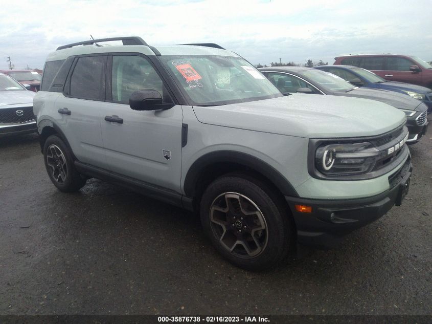 2022 FORD BRONCO SPORT BIG BEND VIN: 3FMCR9B69NRD22986