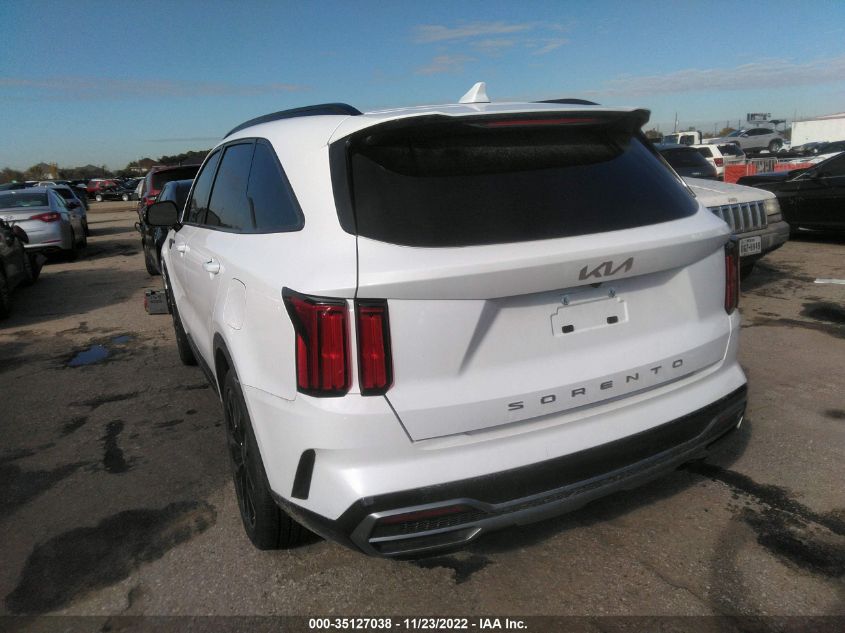 2022 KIA SORENTO SX PRESTIGE VIN: 5XYRK4LFXNG125727
