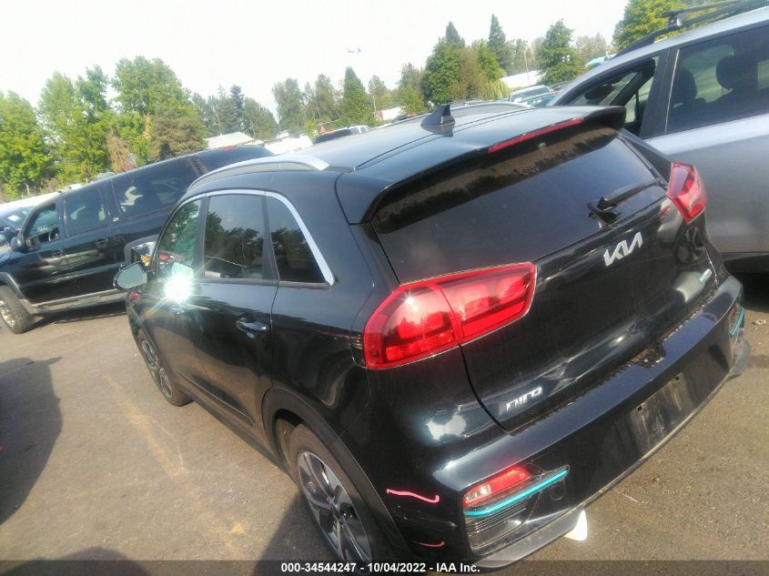 2022 KIA NIRO EV EX VIN: KNDCC3LG4N5125222
